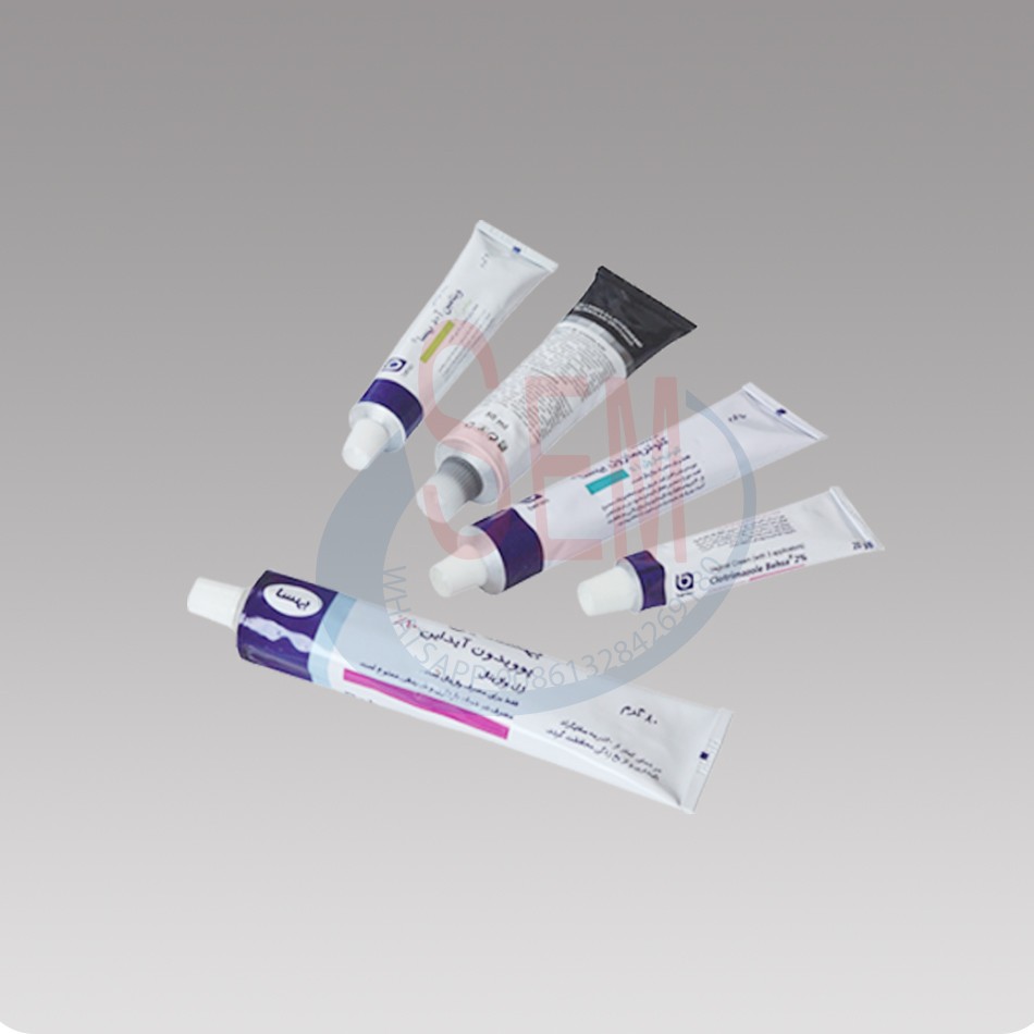 Semi-automatic aluminum metal tube filling and folding machine Semi-automatic aluminum metal tube filling and folding machine