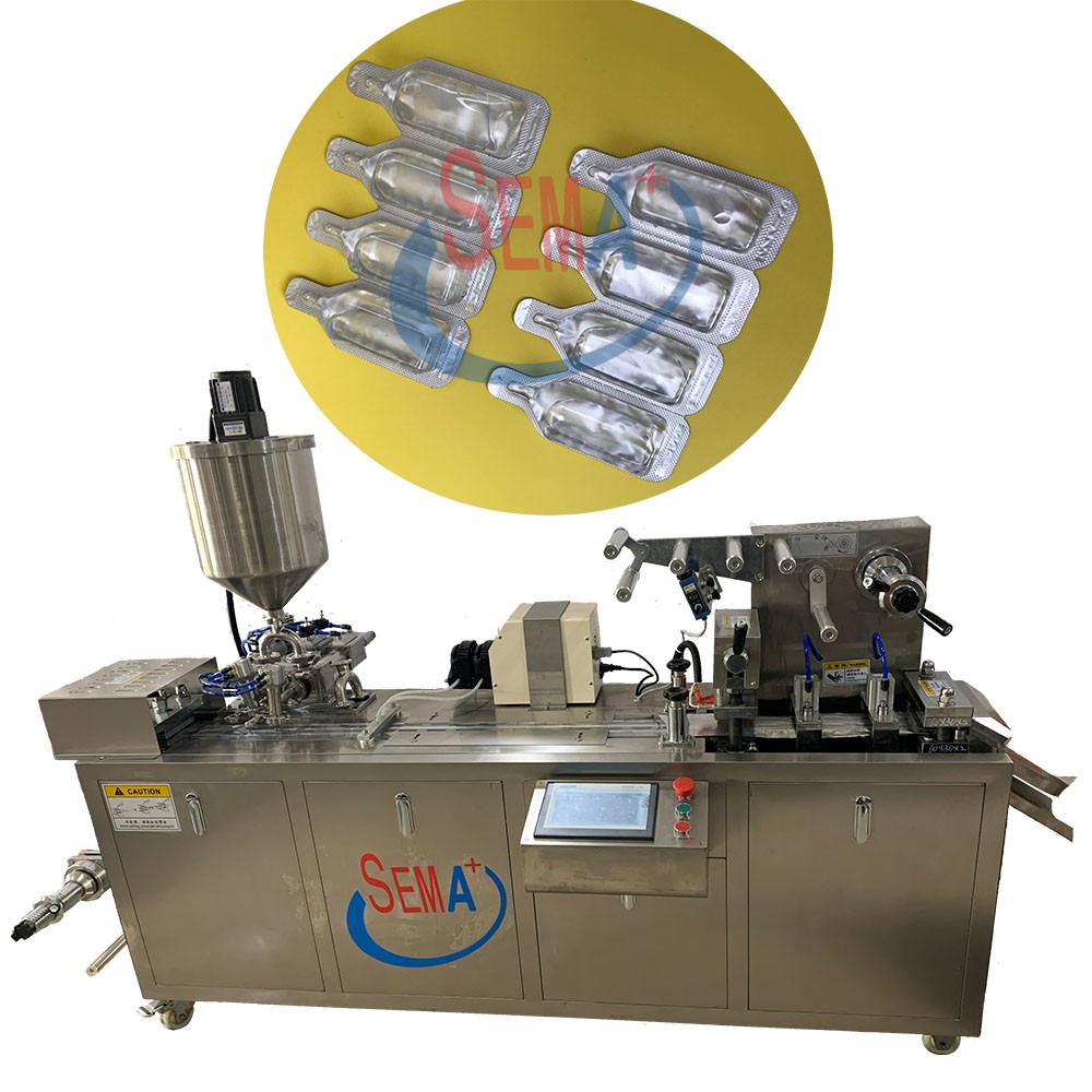 Multi-functional automatic liquid blister packaging machine