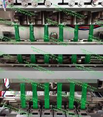 Six lanes powder packaging machine