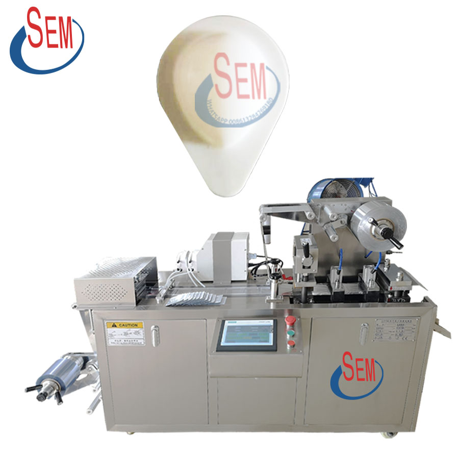 Liquid blister packing machine for chocolate butter syrup jam honey Liquid blister packing machine for chocolate butter syrup jam honey