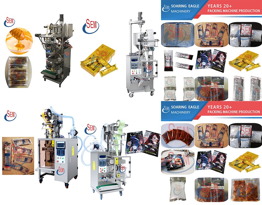 Automatic liquid sachet packaging machine: