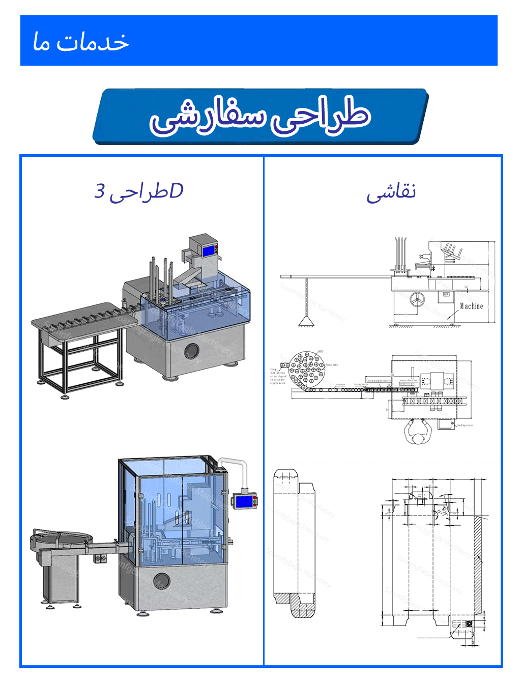 خودکار cometic لوله بطری چوب ساشه کارتن جعبه بسته بندی ماشین