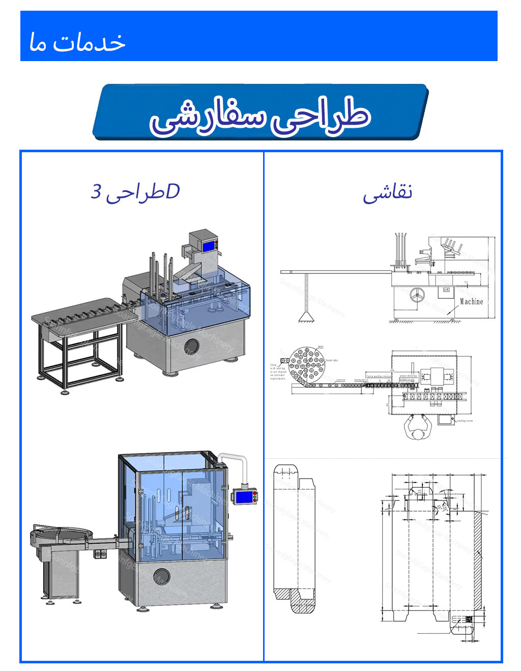 دستگاه بسته بندی اتوماتیک دستگاه بسته بندی جعبه کارتن اتوماتیک دستگاه بسته بندی کارتن افقی